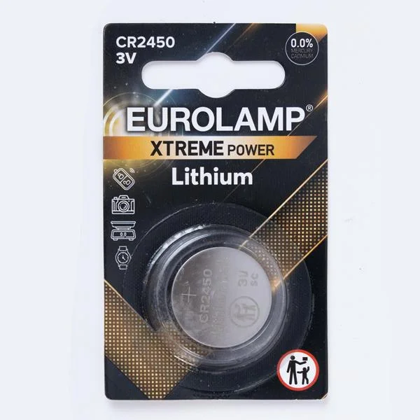 Φωτογραφία προϊόντος: ΜΠΑΤΑΡΙΑ ΛΙΘΙΟΥ EXTREME CR2450 1τμχ 147-24135