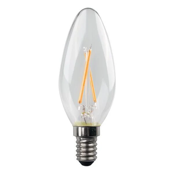 Φωτογραφία προϊόντος: ΛΑΜΠΑ LED ΚΕΡΙ CROSSED FILAMENT 5W E14 6500K 220-240V CLEAR 3τμχ 182-81101