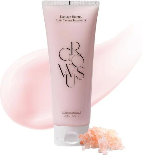 Φωτογραφία προϊόντος: Growus Damage Therapy Cream Hair Treatment EX - Μάσκα Επανόρθωσης + Ενυδάτωσης Μαλλιών 220 g