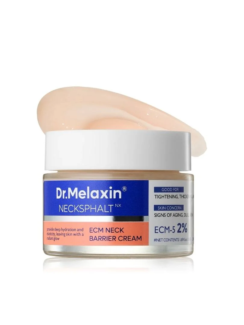 Φωτογραφία προϊόντος: Dr.Melaxin Nexphalt, ECM Neck Barrier Cream Συσφικτική κρέμα λαιμού 50ml