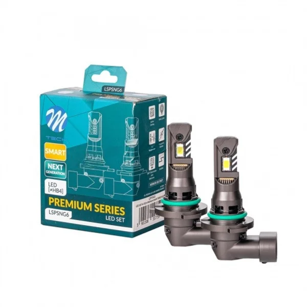 Φωτογραφία προϊόντος: M-tech Λάμπες Led HB4 12V 6.000K 35W 4.000lm Led Canbus CSP3570 Premium Smart Series - 2 Τεμ (LSPSNG6/MT)