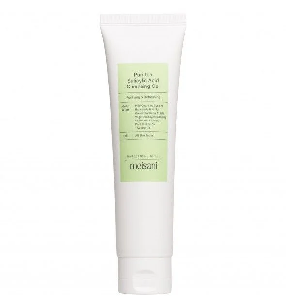 Φωτογραφία προϊόντος: Meisani Puri-tea Salicylic Acid Cleansing Gel Τζελ Καθαρισμού 150ml