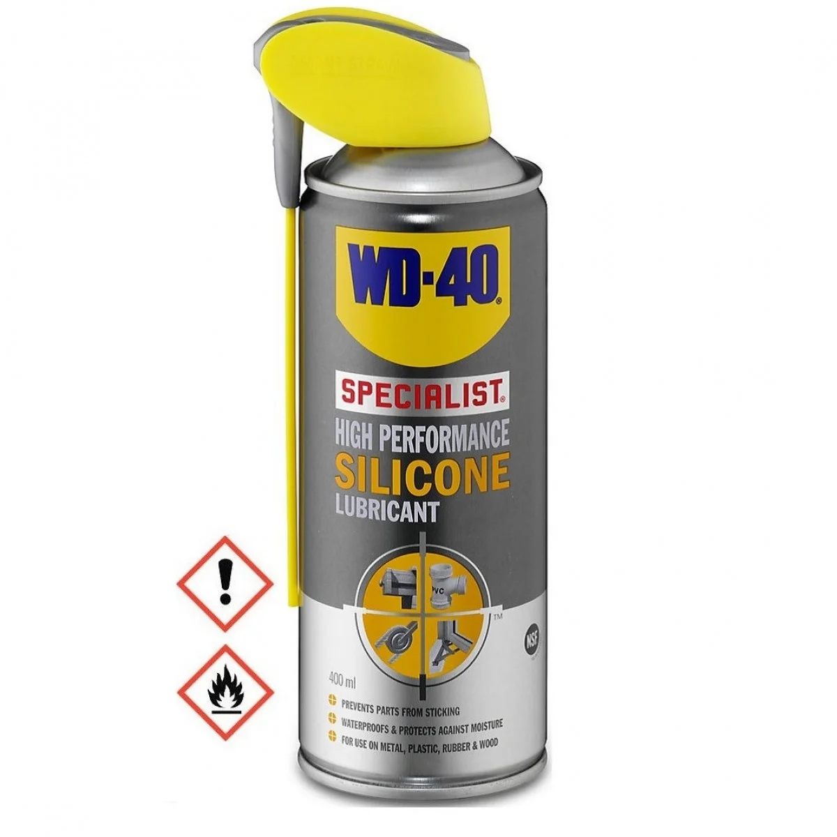 Φωτογραφία προϊόντος: WD-40 SPECIALIST SILICONE SPRAY 400ml ΣΠΡΕΙ ΣΙΛΙΚΟΝΗΣ (201040120)