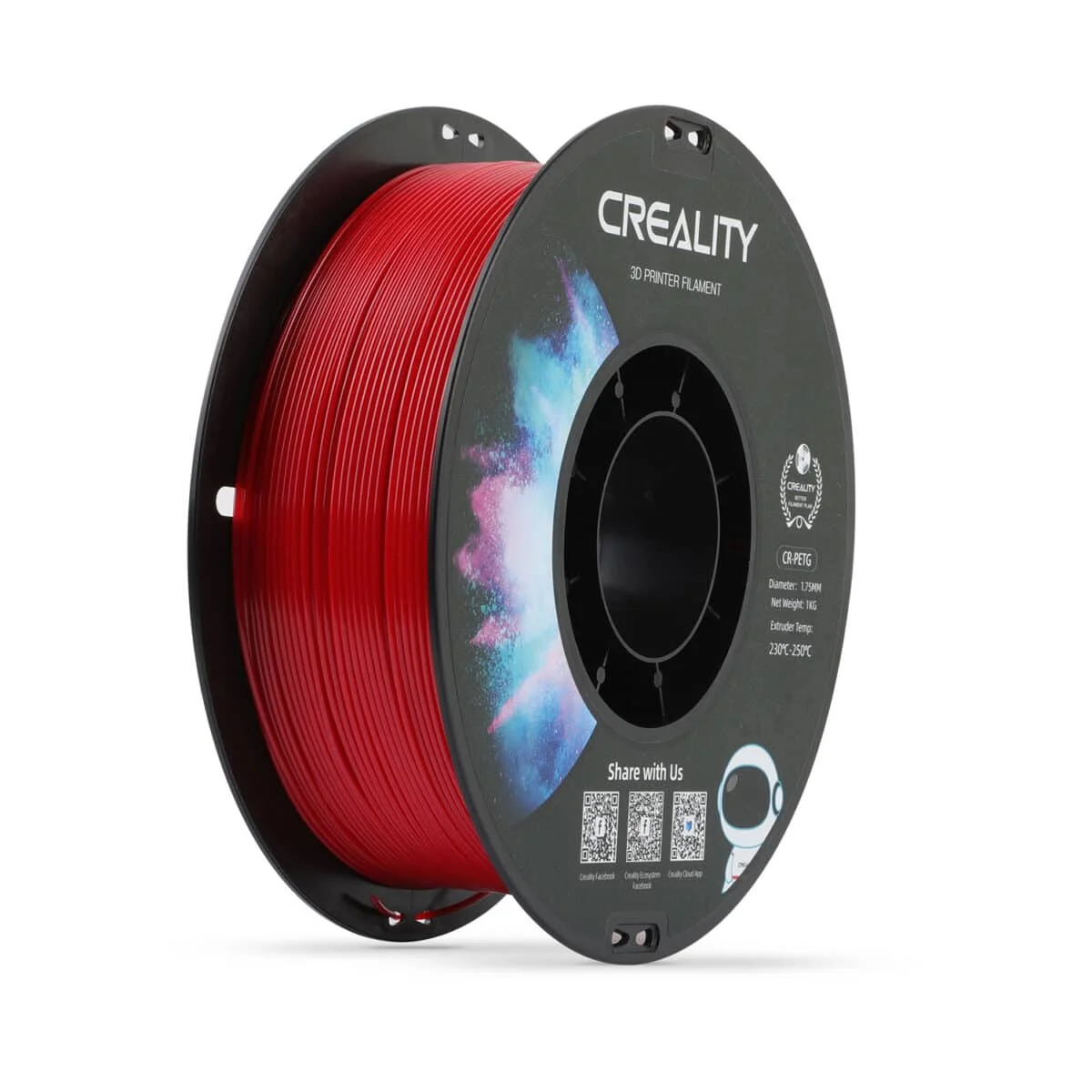 Φωτογραφία προϊόντος: CR-PETG Filament Creality (Red)