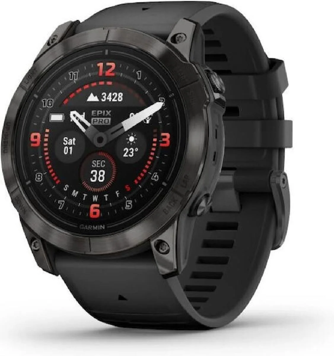 Φωτογραφία προϊόντος: Garmin Fenix E stainless Steel slate grey (010-03025-01) (σε 3 άτοκες ή 4 εώς 36 δόσεις)