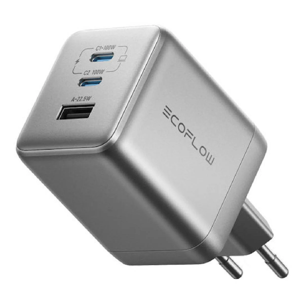 Φωτογραφία προϊόντος: EcoFlow RAPID Pro Charger 100W, 2xUSB-C, 1xUSB-A, GaN