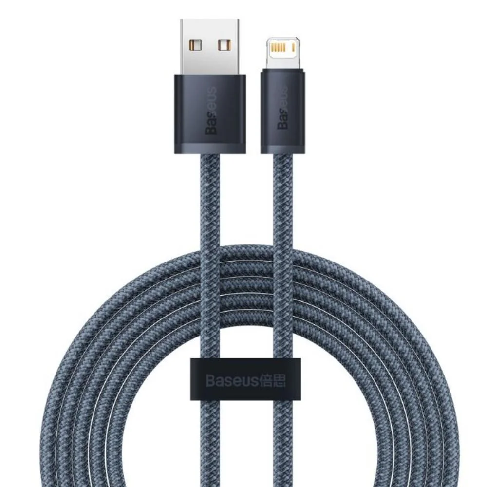 Φωτογραφία προϊόντος: Baseus Καλώδιο USB σε Lightning Dynamic Series, 2.4A, 2m (Γκρι)
