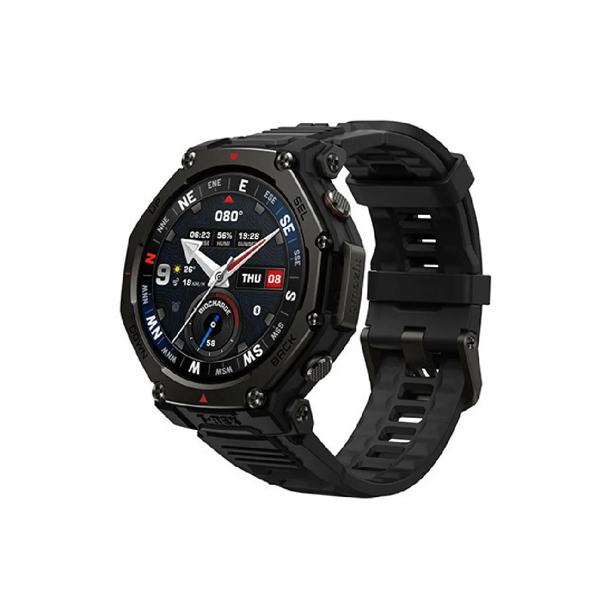 Φωτογραφία προϊόντος: Amazfit T-Rex 3 Pro NFC, 44mm with Silicone Strap, Tactical Black EU W2548GL5N