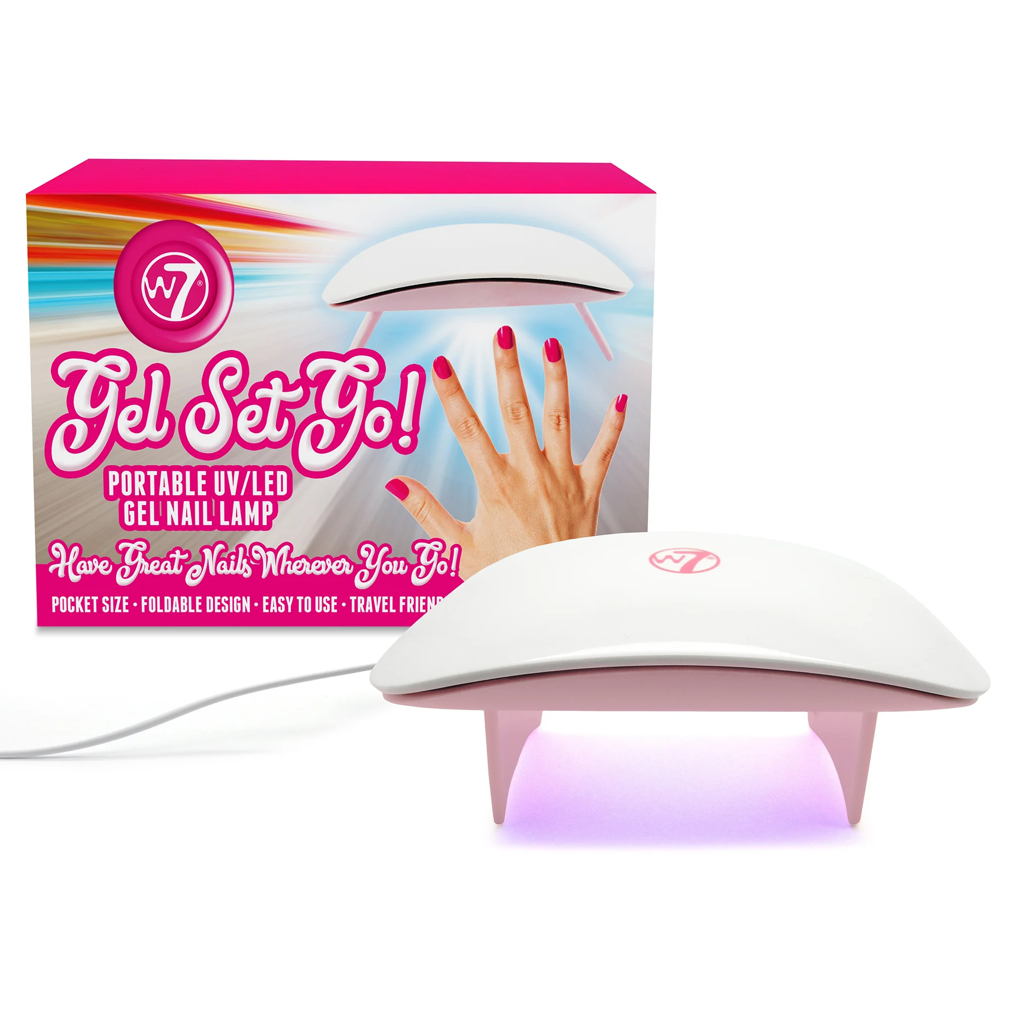 Φωτογραφία προϊόντος: W7 Cosmetics W7 Gel Set Go! UV Nail Lamp