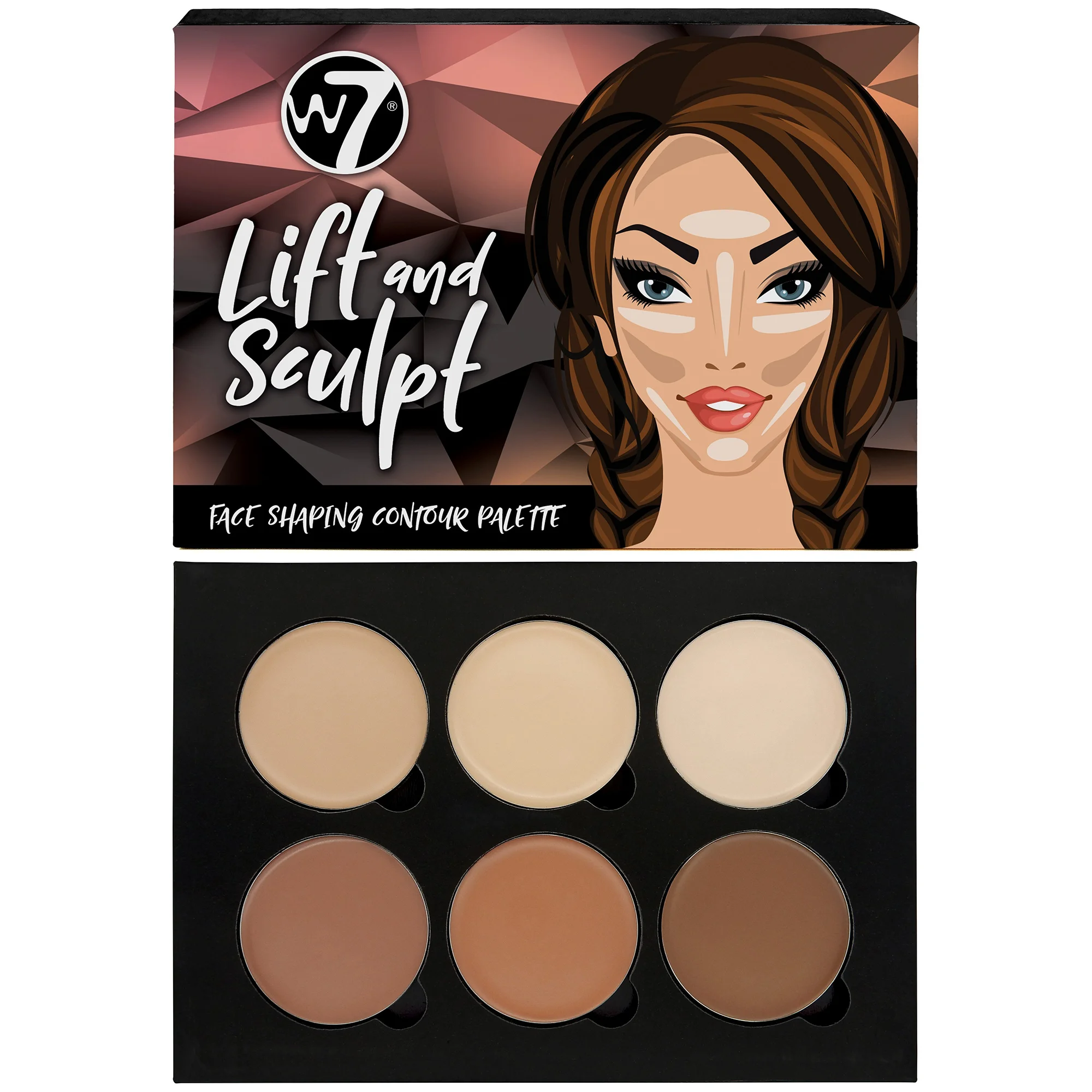 Φωτογραφία προϊόντος: W7 Lift & Sculpt Cream Contour Kit (18gr)