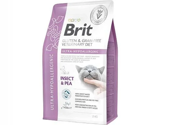 Φωτογραφία προϊόντος: Brit Vetenirary Diets Cat Grain Free Ultra-Hypoallergenic Insect & Pea 400gr
