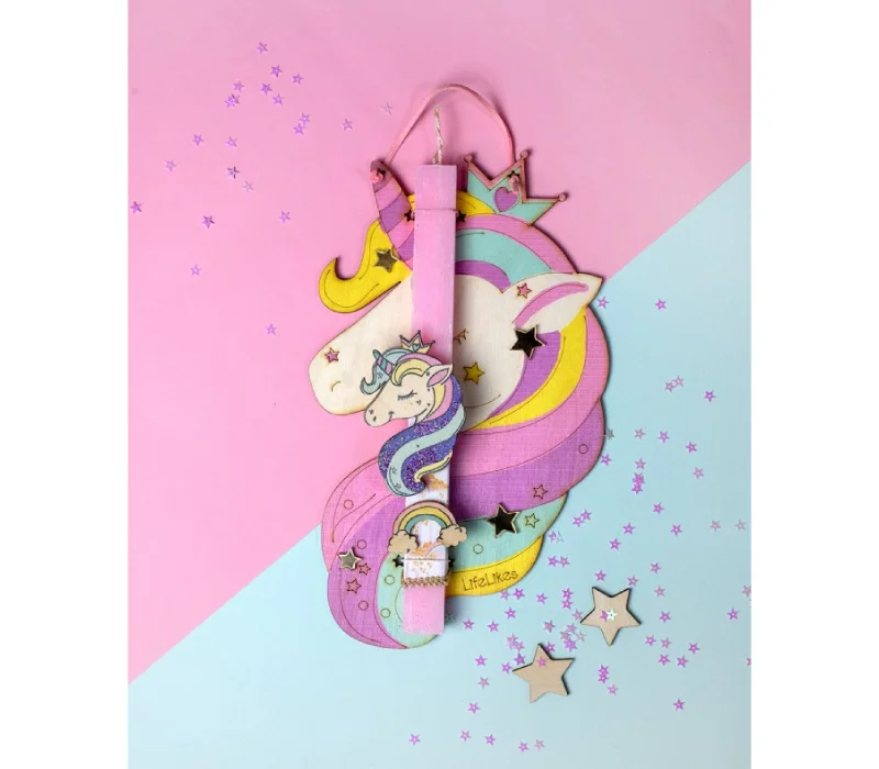 Φωτογραφία προϊόντος: LifeLikes Λαμπάδα Unicorn Ζωγραφιστό (Κουτί Δώρου Συμπεριλαμβάνεται)