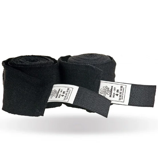Φωτογραφία προϊόντος: MadMax Sportswear MadMax Bandages for Box - Μπαντάζ (4m) (2τμχ) (Black)