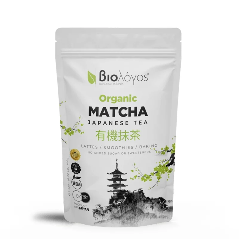 Φωτογραφία προϊόντος: Biologos Superfood Organic Matcha Japanese Tea (100g)