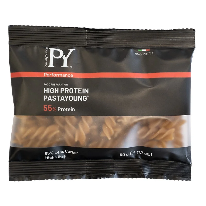 Φωτογραφία προϊόντος: PastaYoung High Protein (55%) Fusilli - Βίδες (50g)