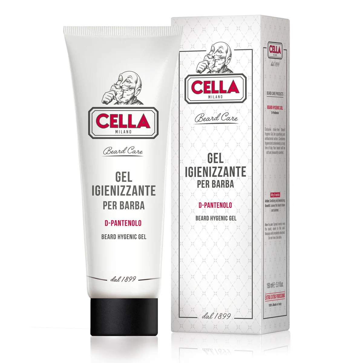 Φωτογραφία προϊόντος: Cella Milano Beard Hygenic Gel 150ml1