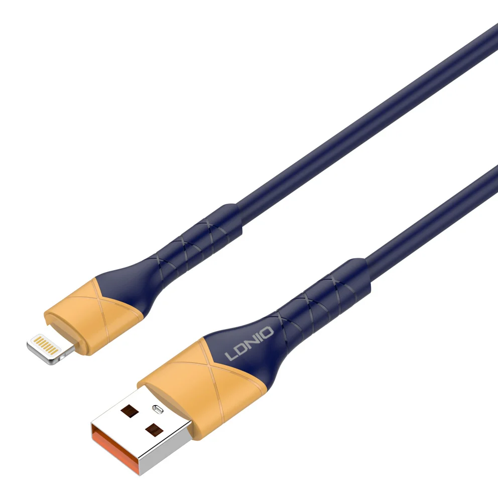 Φωτογραφία προϊόντος: LDNIO καλώδιο Lightning σε USB LS801, 30W, 1m, μπλε