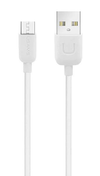 Φωτογραφία προϊόντος: USAMS καλώδιο Micro USB σε USB US-SJ098, 2.1A, 1m, λευκό