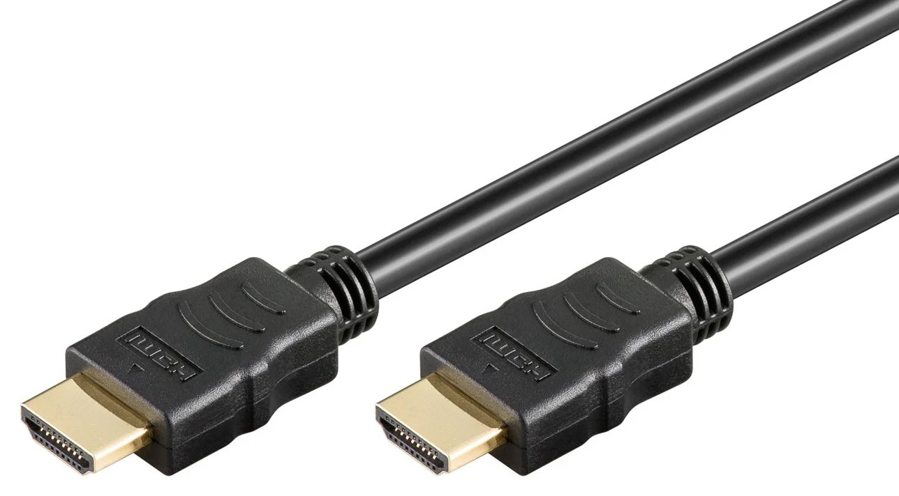Φωτογραφία προϊόντος: GOOBAY καλώδιο HDMI 2.0 61158 με Ethernet, 4K/60Hz 18Gbit/s, 1.5m, μαύρο