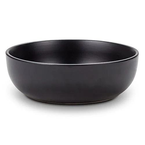 Φωτογραφία προϊόντος: Πιάτο σούπας stoneware μαύρο 19cm NAVA