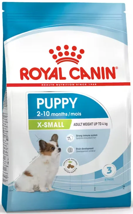 Φωτογραφία προϊόντος: Royal Canin Πλήρης τροφή για κουτάβια πολύ μικρόσωμων φυλών έως 10 μηνών 3kg ROYAL CANIN
