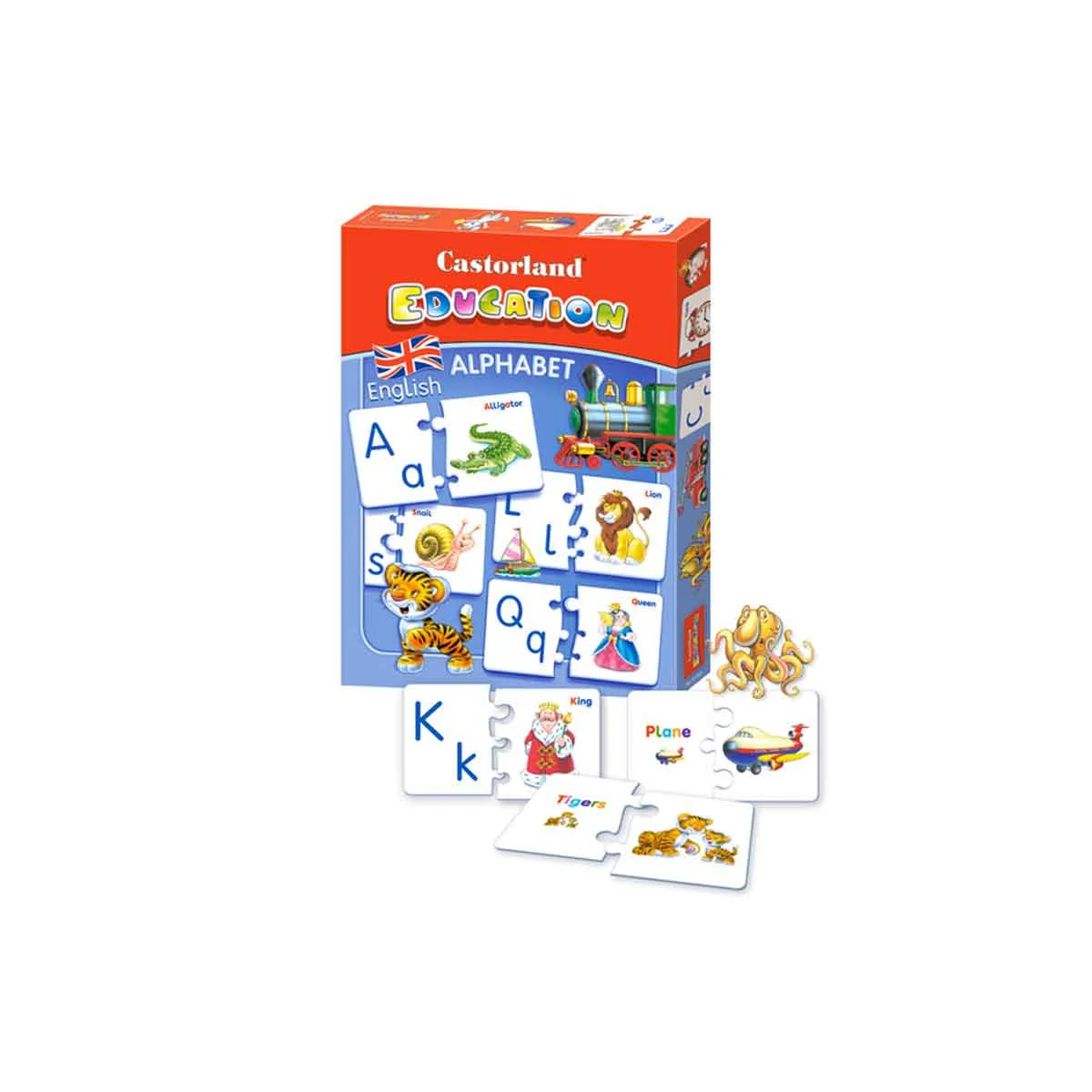 Φωτογραφία προϊόντος: Puzzle CASTORLAND Education English Alphabet