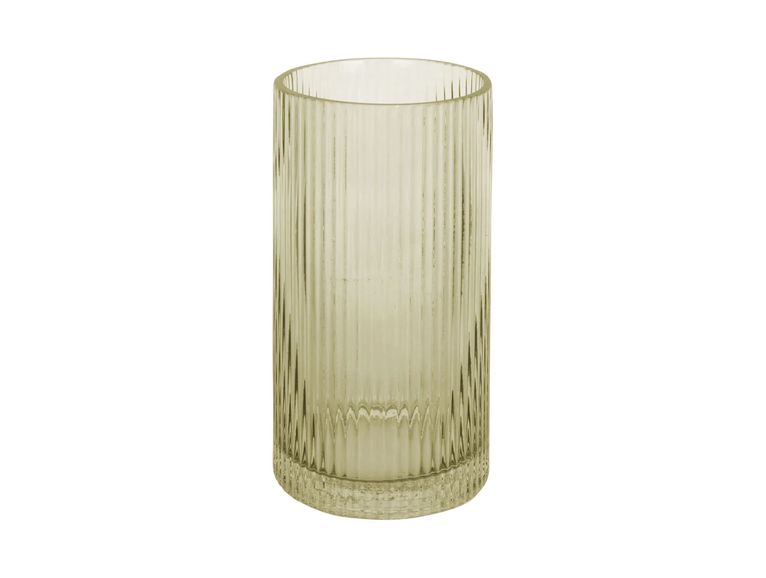 Φωτογραφία προϊόντος: ΒΑΖΟ ΓΥΑΛΙΝΟ ALLURE STRAIGHT MOSS GREEN 20CM