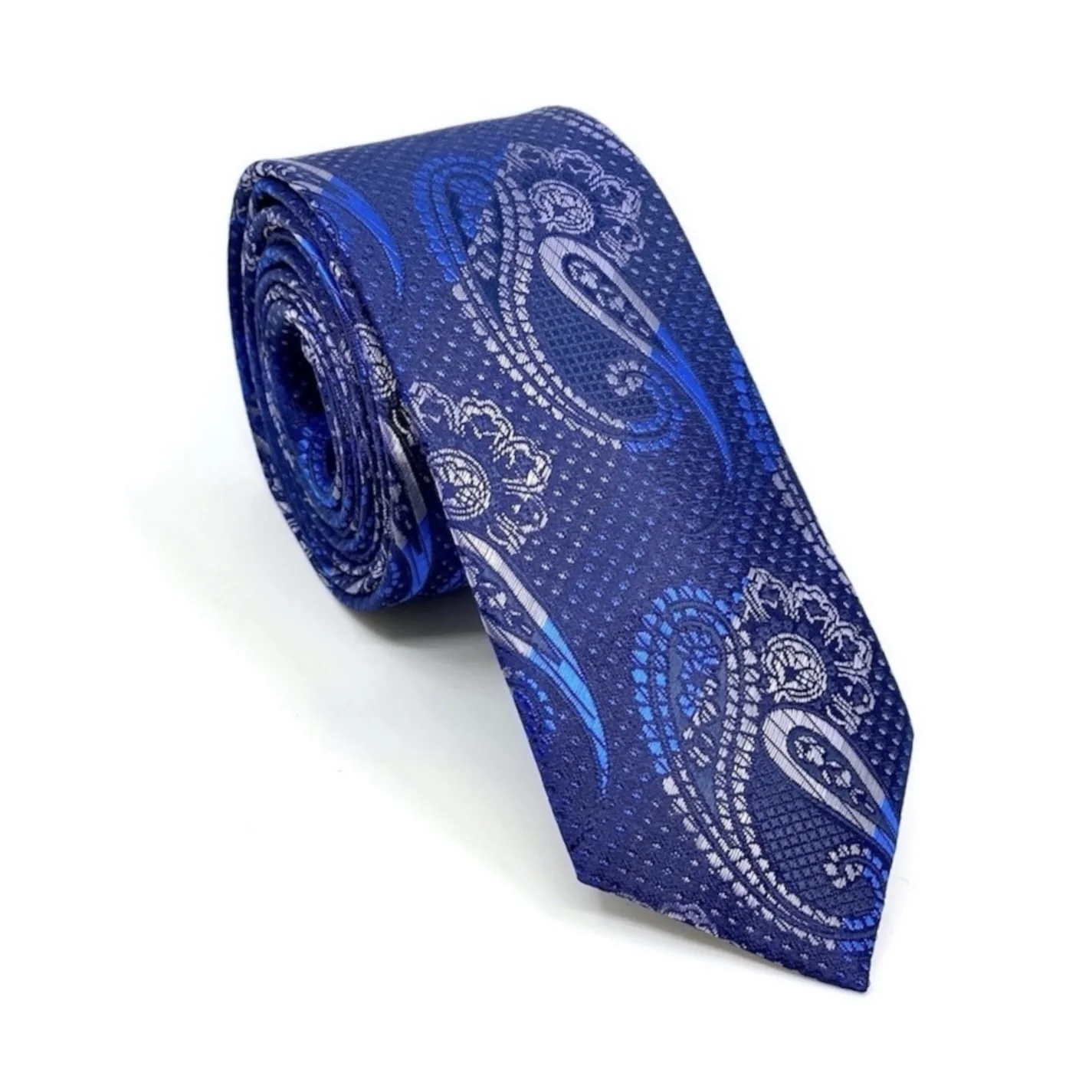 Φωτογραφία προϊόντος: Legend Accessories Μπλε γραβάτα σετ με μαντηλάκι L-050-7656 Λαχούρια