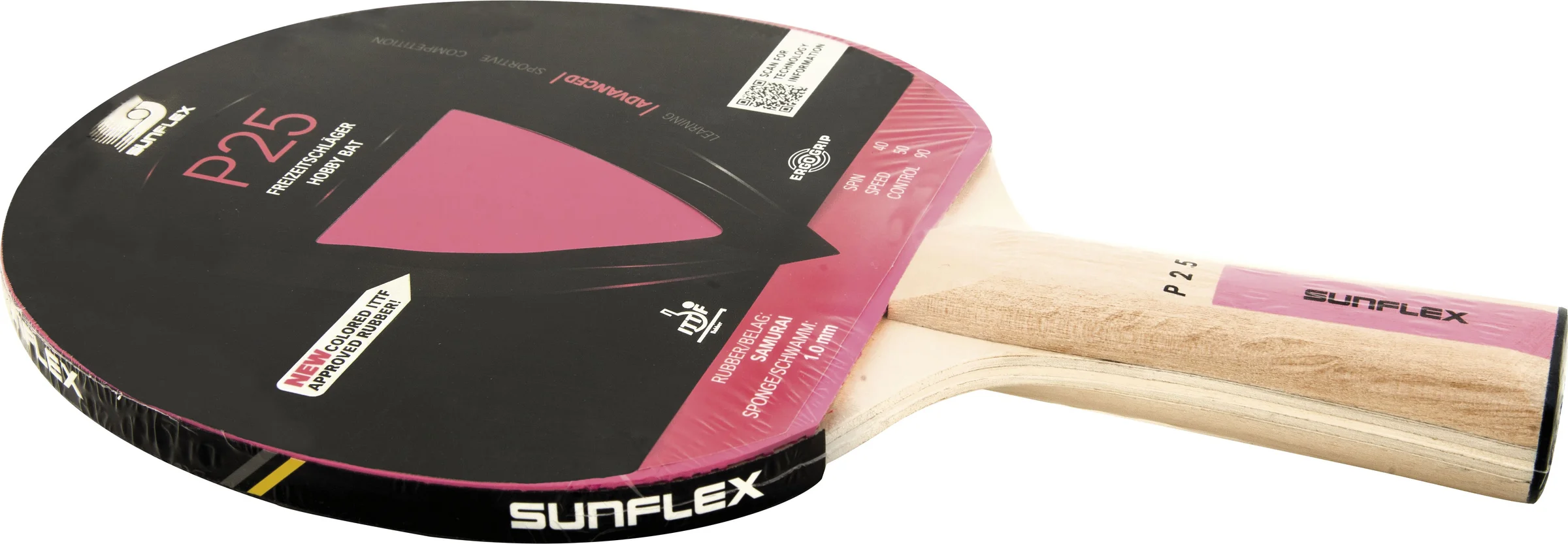 Φωτογραφία προϊόντος: Ρακέτα Ping Pong Sunflex Color Comp P25