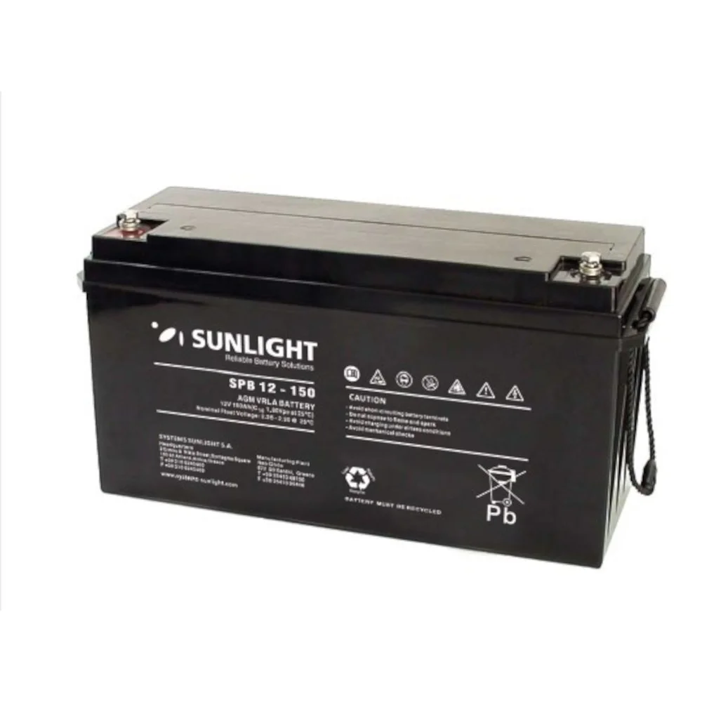 Φωτογραφία προϊόντος: Μπαταρία VRLA Sunlight SPB12-150 12V 150Ah