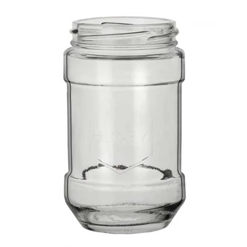 Φωτογραφία προϊόντος: Βάζο γυάλινο 275 ml (Τ.Ο. 63) για μέλι, γλυκά, ελιές, μαρμελάδες