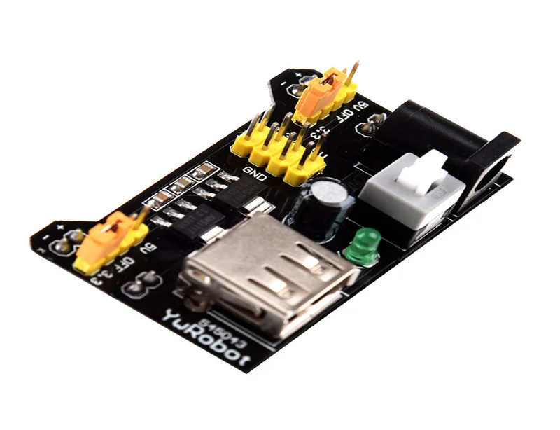 Φωτογραφία προϊόντος: MB102 Breadboard Power Supply Module 3.3V/5V For Raspberry Pi Arduino