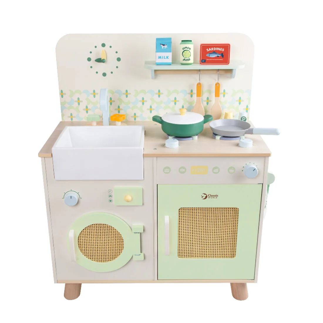 Φωτογραφία προϊόντος: Classic World Natural Kitchen - Ξύλινη Κουζίνα