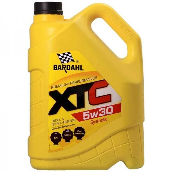 Φωτογραφία προϊόντος: BARDAHL XTC XTRA 5W30 SYNTHETIC 5LT
