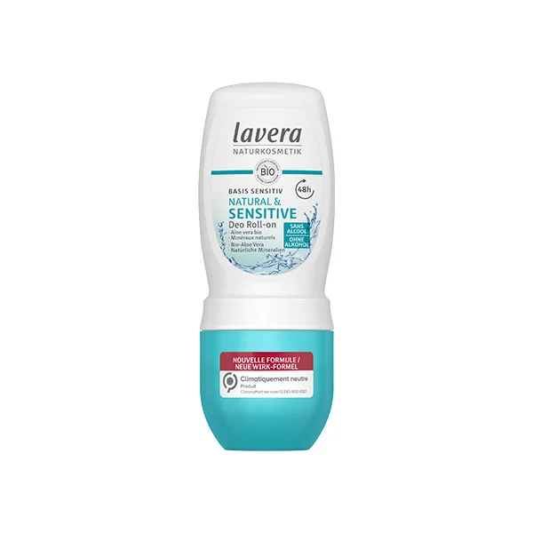 Φωτογραφία προϊόντος: Lavera Basis Sensitiv Natural & Sensitive Φυσικό Αποσμητικό 48h σε Roll-On 50ml