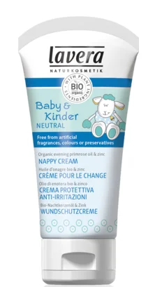 Φωτογραφία προϊόντος: Lavera Baby & Kinder Neutral Nappy Κρέμα αλλαγής πάνας 50ml