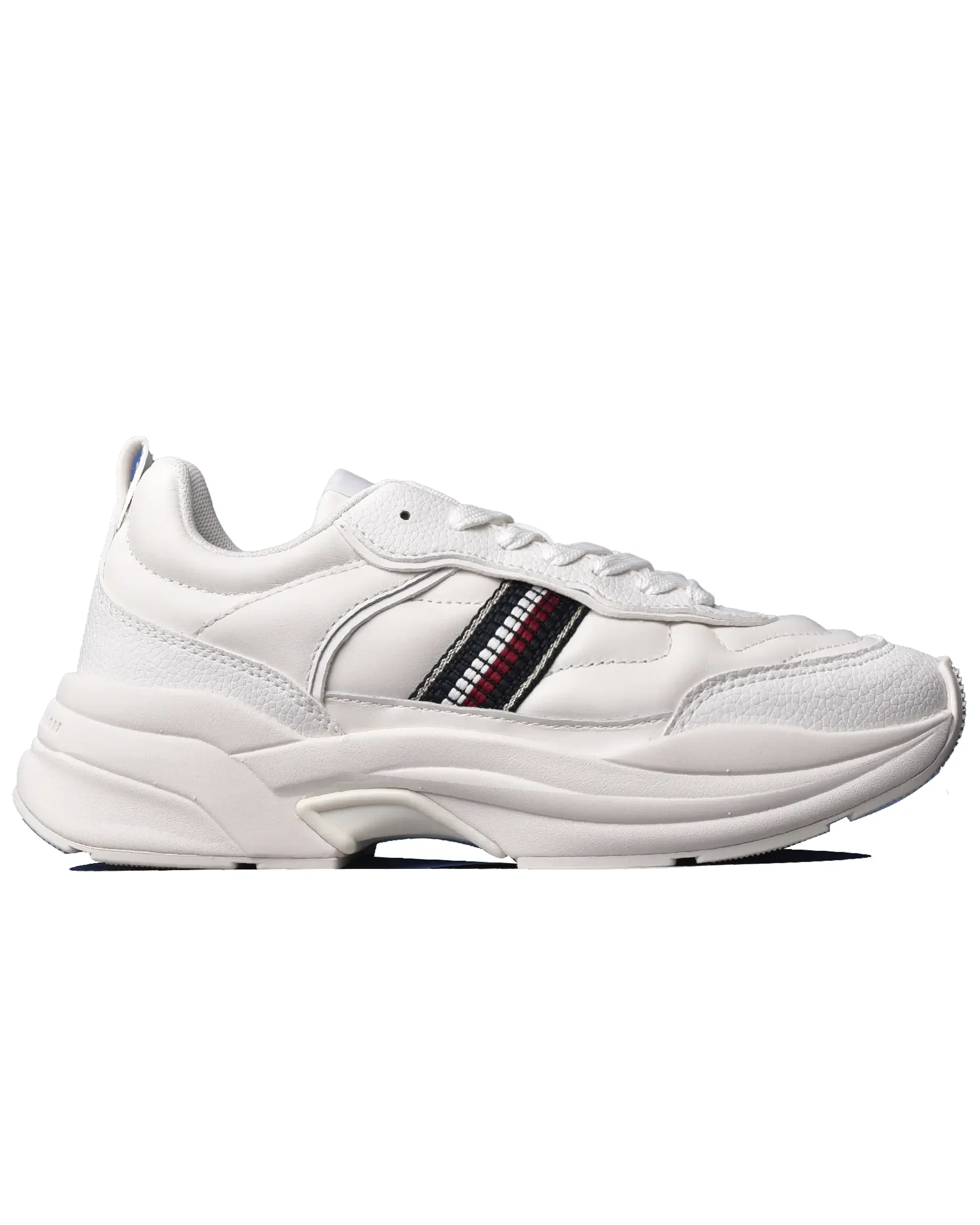 Φωτογραφία προϊόντος: Γυναικεία Sneaker Tommy Hilfiger Chunky Dressy Runner Stripes FW0FW08318 YBL Ασπρο