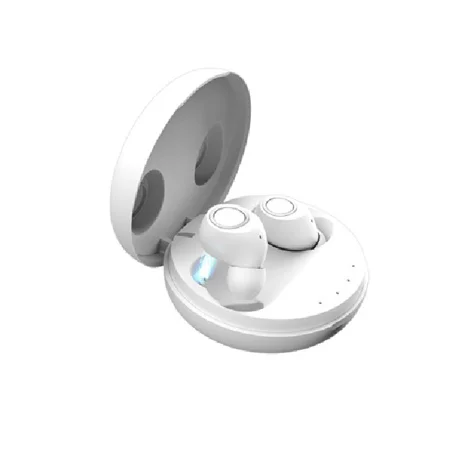 Φωτογραφία προϊόντος: Bluetooth ακουστικά με θήκη φόρτισης M6 Mini TWS White