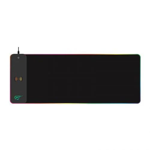 Φωτογραφία προϊόντος: Rasure Wireless Charging Gaming Mouse Pad 800mm με RGB Φωτισμό Μαύρο