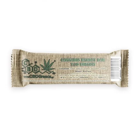 Φωτογραφία προϊόντος: CBDGreece Canna Energy Bar με Σπόρους Κάνναβης 7:10 Edition 60gr