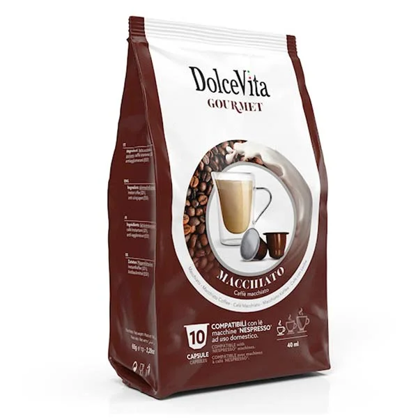 Φωτογραφία προϊόντος: DolceVita Caffé Macchiato 10 τμχ | Nespresso