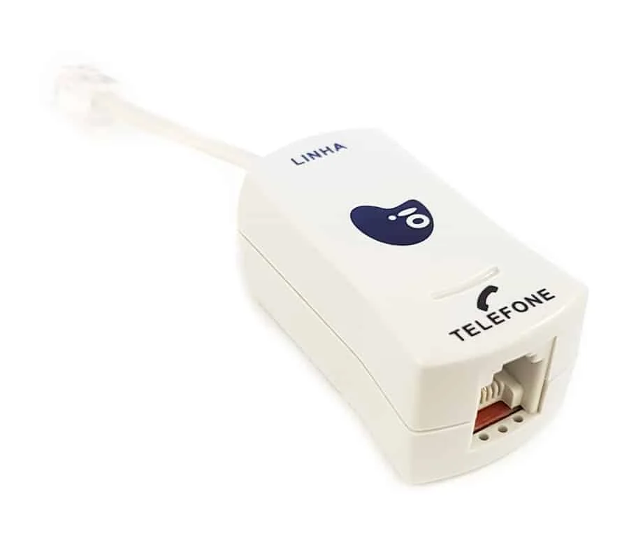 Φωτογραφία προϊόντος: POWERTECH Φίλτρο ADSL για ADSL2+ Modem Router +amp; PSTN, RJ11, 0.20m, Λευκό