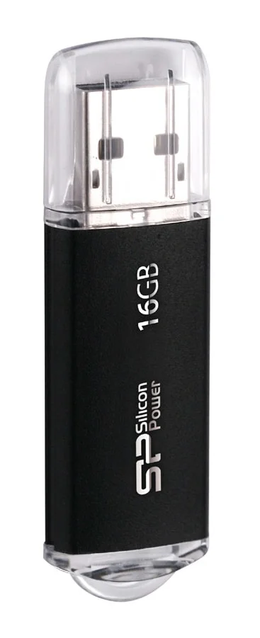 Φωτογραφία προϊόντος: SILICON POWER USB Flash Drive Ultima II-I, 16GB, USB 2.0, μαύρο