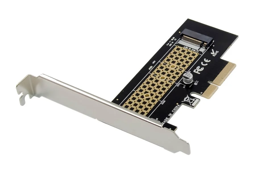 Φωτογραφία προϊόντος: POWERTECH κάρτα επέκτασης 4x PCIe σε M.2 M Key NVMe ST534