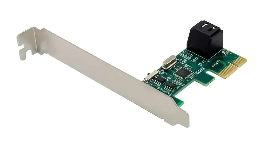 Φωτογραφία προϊόντος: POWERTECH κάρτα επέκτασης PCIe σε 2x SATA 3.0 ST544, ASM1061