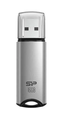 Φωτογραφία προϊόντος: Μονάδα Flash USB SILICON POWER Marvel M02, 16GB, USB 3.2, γκρι