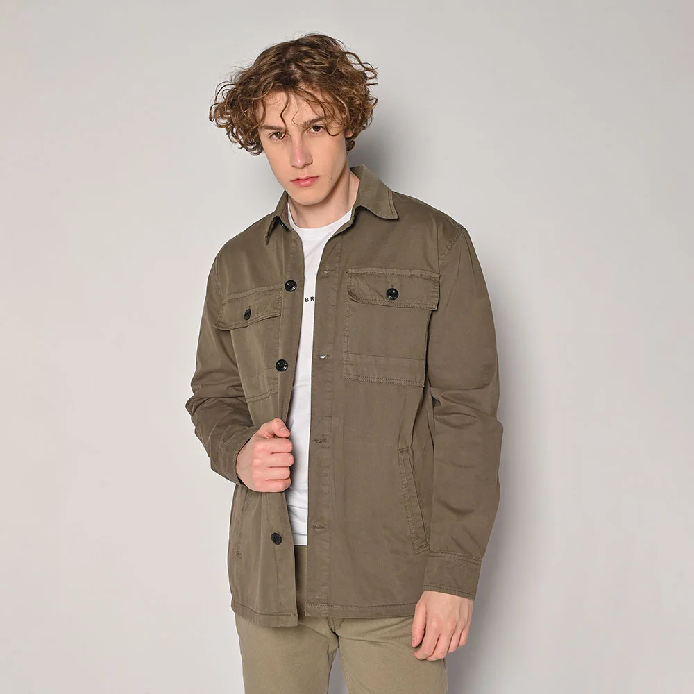 Φωτογραφία προϊόντος: Αvδρικό Jacket Brokers Χακί Με Τσέπες
