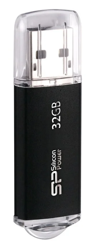 Φωτογραφία προϊόντος: SILICON POWER USB Flash Drive Ultima II-I, 32GB, USB 2.0, μαύρο