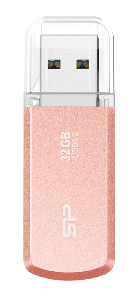 Φωτογραφία προϊόντος: SILICON POWER USB Flash Drive Helios 202, 32GB, USB 3.2, ροζ χρυσό