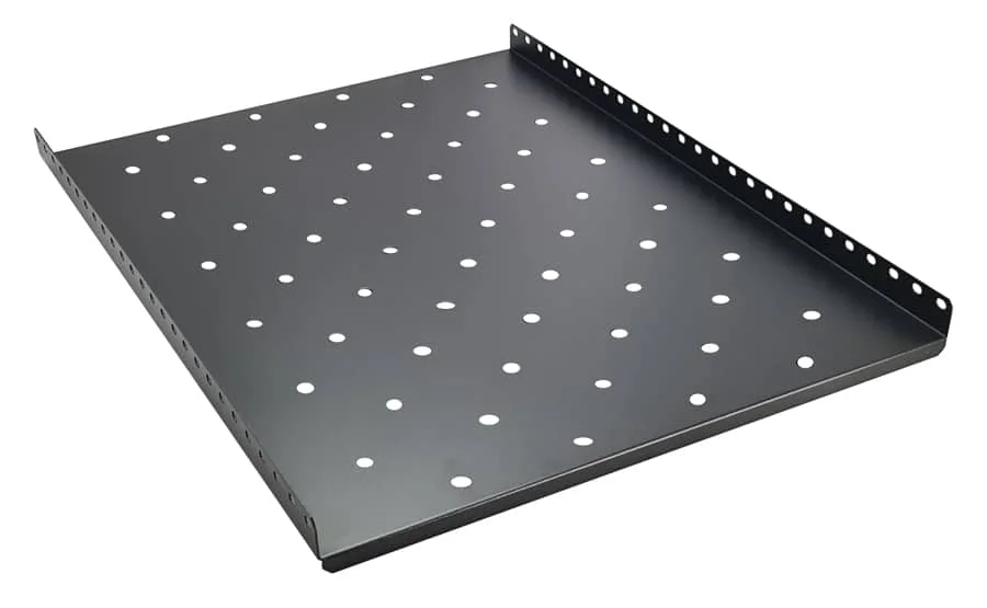Φωτογραφία προϊόντος: POWERTECH σταθερό ράφι για rack 19" NETW-0019, βάθος 650mm, μαύρο, 2τμχ